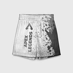 Шорты детские Apex Legends - white gradient по-вертикали, цвет: 3D-принт