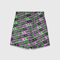 Детские шорты Juventus glitch pattern