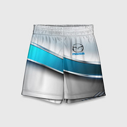 Шорты детские Mazda geometry auto, цвет: 3D-принт