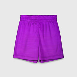 Шорты детские Градиент сиреневый металл, цвет: 3D-принт