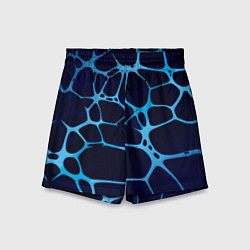 Шорты детские Aqua - абстракция, цвет: 3D-принт