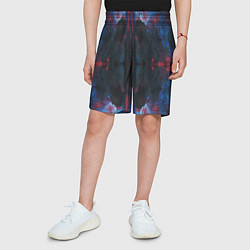 Шорты детские Космическая паутина, цвет: 3D-принт — фото 2