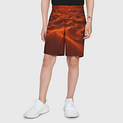Шорты детские Красная жара, цвет: 3D-принт — фото 2