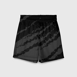 Шорты детские The color is black and gray, цвет: 3D-принт
