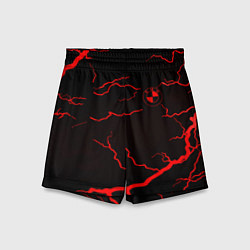 Шорты детские BMW storm red color, цвет: 3D-принт