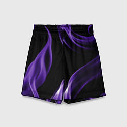 Детские шорты Purple abstraction