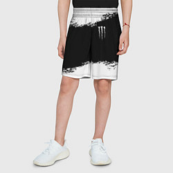 Шорты детские Monster energy белые краски, цвет: 3D-принт — фото 2