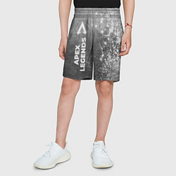 Шорты детские Apex Legends - grey gradient по-вертикали, цвет: 3D-принт — фото 2