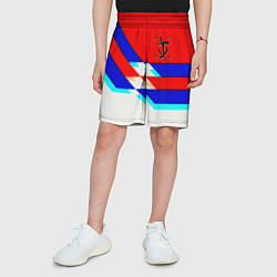 Шорты детские Doom geometry cyber sport, цвет: 3D-принт — фото 2