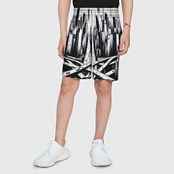 Шорты детские American metropolis, цвет: 3D-принт — фото 2