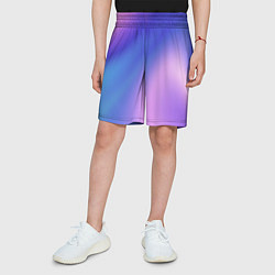 Шорты детские Color multicolored gradient, цвет: 3D-принт — фото 2