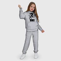 Костюм хлопковый детский BMX 3, цвет: меланж — фото 2