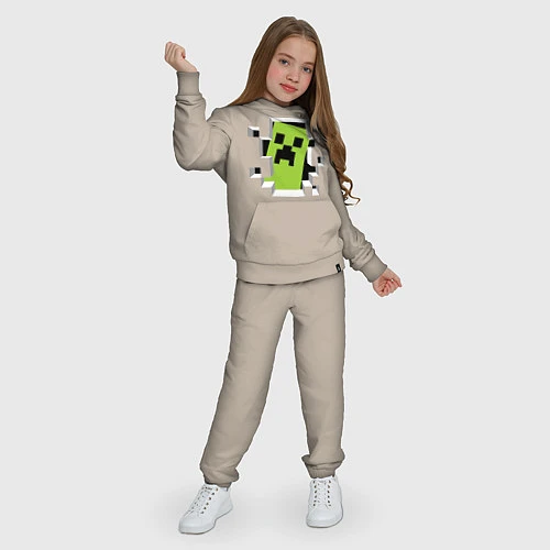 Детский костюм Crash Minecraft / Миндальный – фото 3