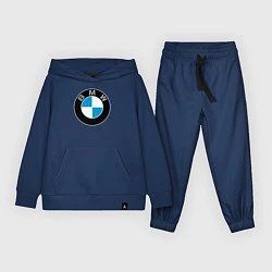 Костюм хлопковый детский BMW, цвет: тёмно-синий