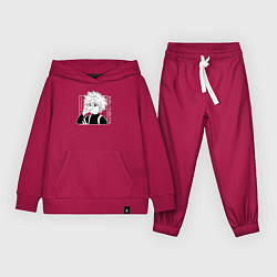 Костюм хлопковый детский Killua Hunter x Hunter Киллуа, цвет: маджента