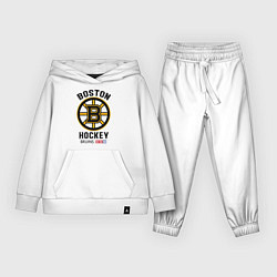 Костюм хлопковый детский BOSTON BRUINS NHL, цвет: белый