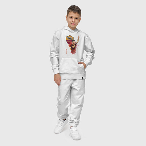 Детский костюм Francesco Totti - Roma - Italy / Белый – фото 4