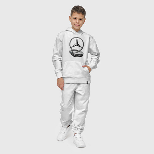 Детский костюм Mercedes - команда победителей! / Белый – фото 4