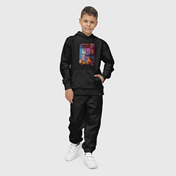 Костюм хлопковый детский POKEMON GEEK POSTER, цвет: черный — фото 2