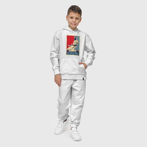 Детский костюм Benzema / Белый – фото 4