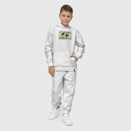 Детский костюм Fotoartikelen Capi Винтажная реклама фотосалона / Белый – фото 4