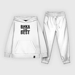 Костюм хлопковый детский ВИКА THE BEST, цвет: белый