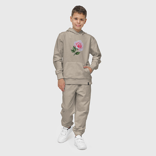 Детский костюм Gentle Rose / Миндальный – фото 4