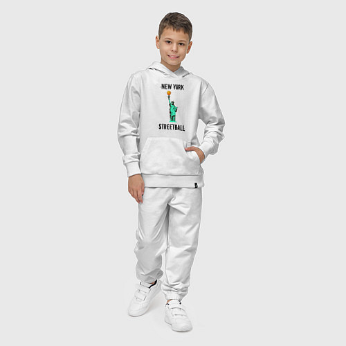 Детский костюм Нью-Йорк Стритбол / Белый – фото 4