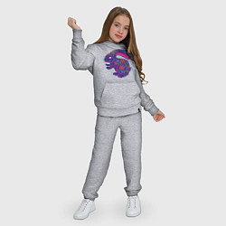 Костюм хлопковый детский Violet Rabbit, цвет: меланж — фото 2