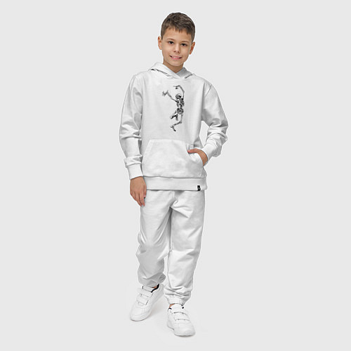 Детский костюм Скелет и балет / Белый – фото 4