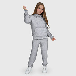 Костюм хлопковый детский FIRM - Always in sports, цвет: меланж — фото 2