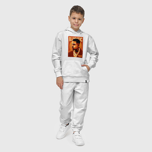 Детский костюм Nas Illmatic / Белый – фото 4