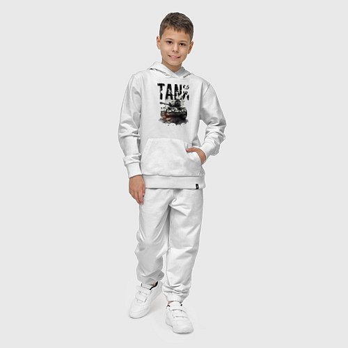 Детский костюм Tankist / Белый – фото 4