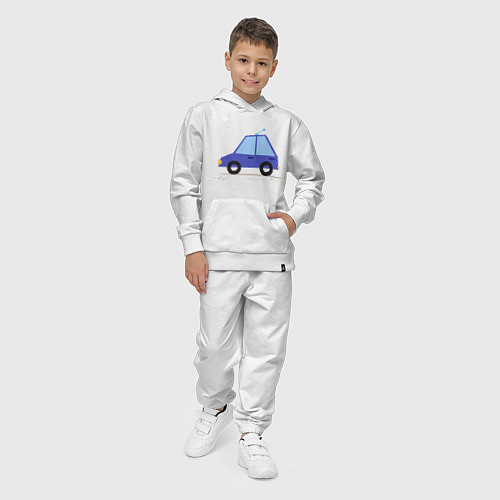 Детский костюм Детская машинка / Белый – фото 4