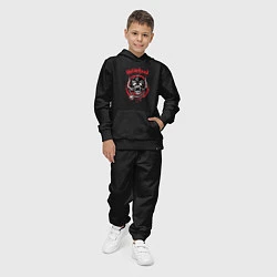 Костюм хлопковый детский Моторхед - лихач, цвет: черный — фото 2