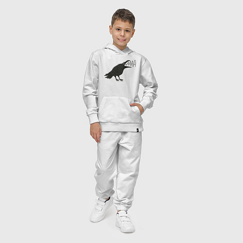Детский костюм Кричащая ворона / Белый – фото 4
