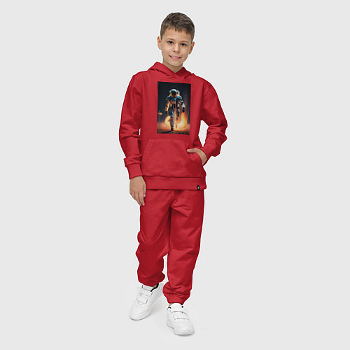 Детский костюм Брутальный астронавт / Красный – фото 4