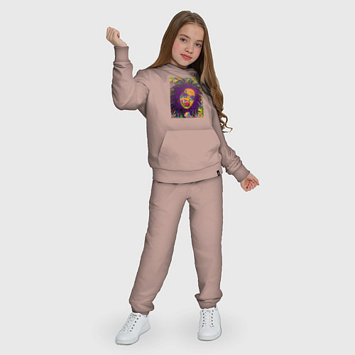 Детский костюм Лорин Хилл в цвете / Пыльно-розовый – фото 3