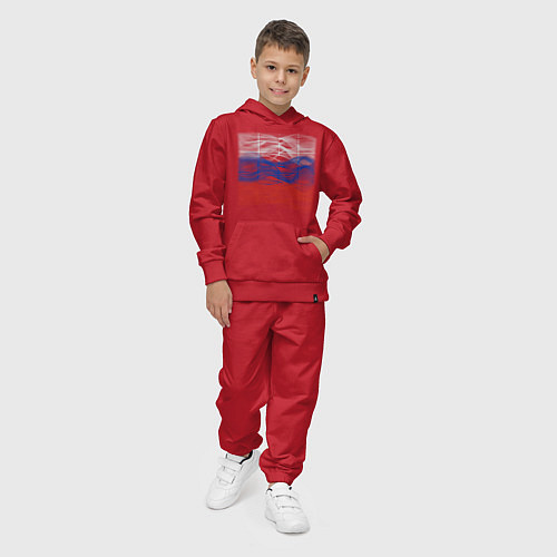 Детский костюм Триколор флаг / Красный – фото 4