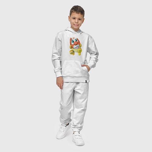 Детский костюм Клоун Клоша / Белый – фото 4