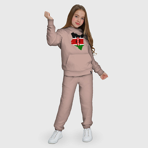 Детский костюм Кения / Пыльно-розовый – фото 3