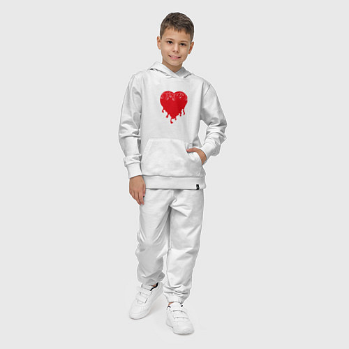 Детский костюм Тающее сердце / Белый – фото 4