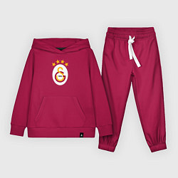 Костюм хлопковый детский Galatasaray fc sport, цвет: маджента