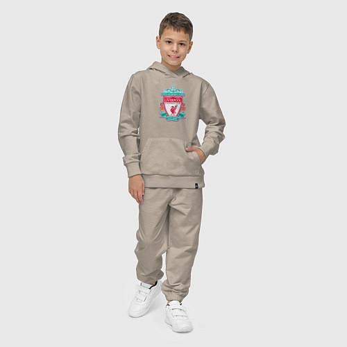 Детский костюм Liverpool fc sport collection / Миндальный – фото 4