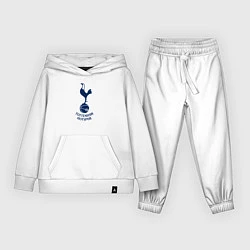 Костюм хлопковый детский Tottenham Hotspur fc sport, цвет: белый
