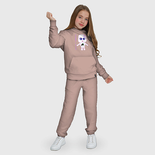 Детский костюм Sugar free / Пыльно-розовый – фото 3