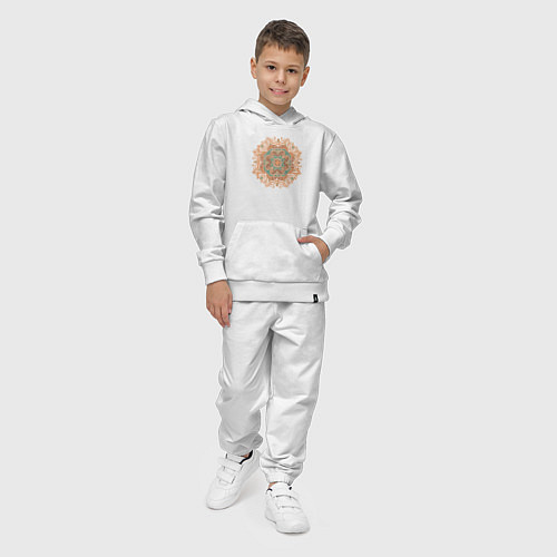 Детский костюм Восточный круговой узор / Белый – фото 4