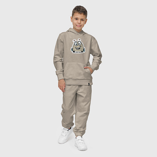 Детский костюм Инопланетянин хочет повеселиться / Миндальный – фото 4