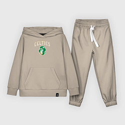 Костюм хлопковый детский Celtics, цвет: миндальный