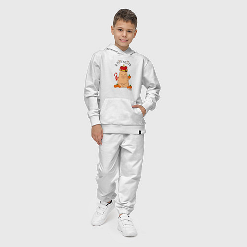 Детский костюм Король капибара: я прелесть / Белый – фото 4